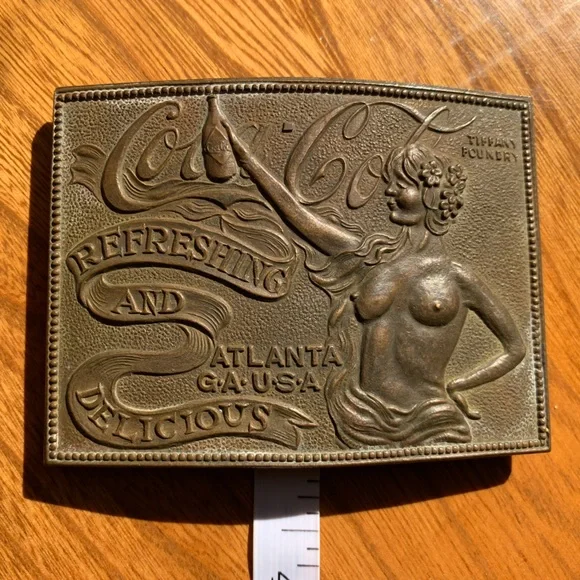 Vintage 1960s-1970s Coca-Cola Belt Buckle *Special Backstory* - Picture 7 of 7